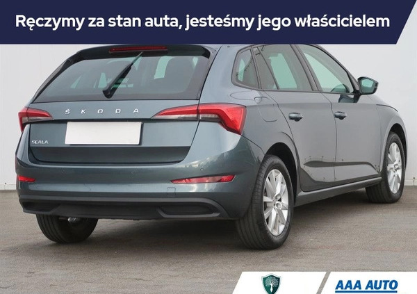 Skoda Scala cena 66000 przebieg: 44428, rok produkcji 2020 z Ostroróg małe 191